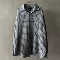 90s Structure plaid flannel shirt