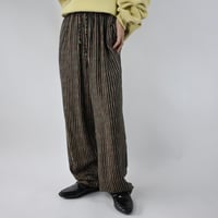 Striped easy pants