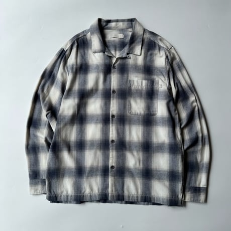 オンブレチェックシャツ | STORES