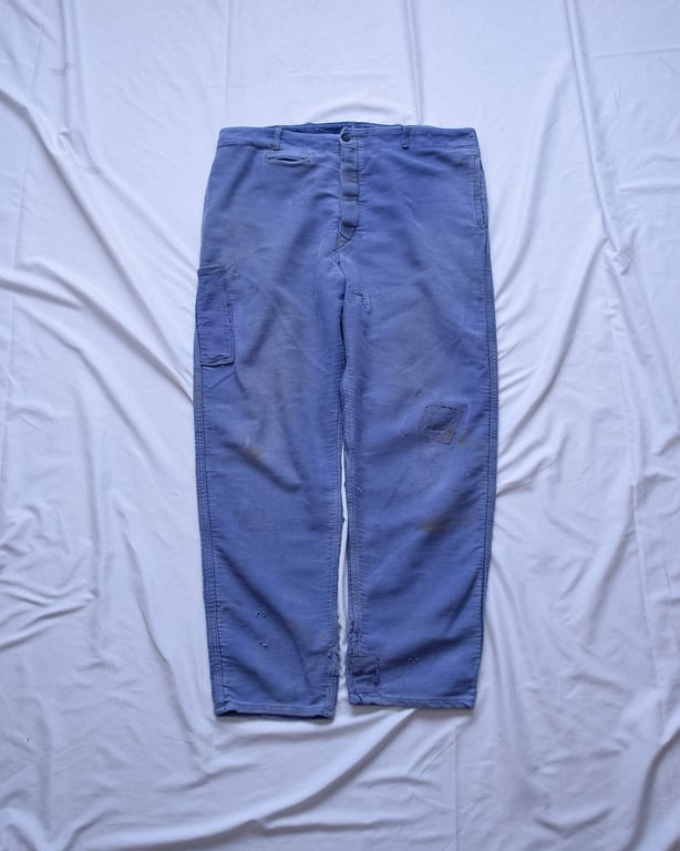 50's~ French work moleskin pants