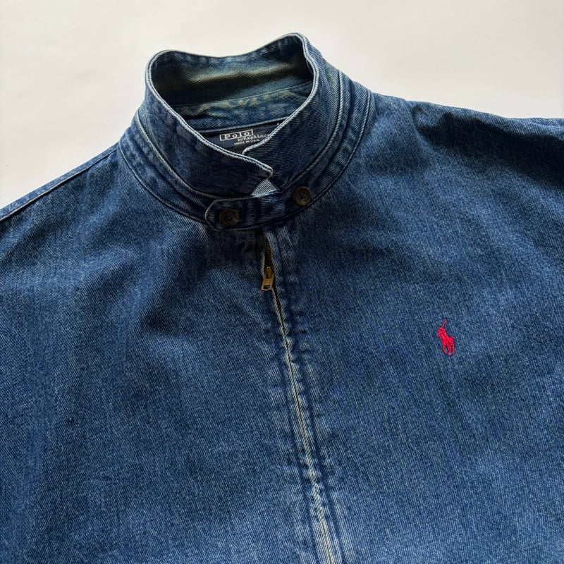 80s~ Ralph Lauren denim swing top Made in USA |