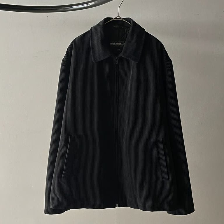 90s〜 Whether man black corduroy jacket