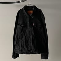 Levi's black denim jacket