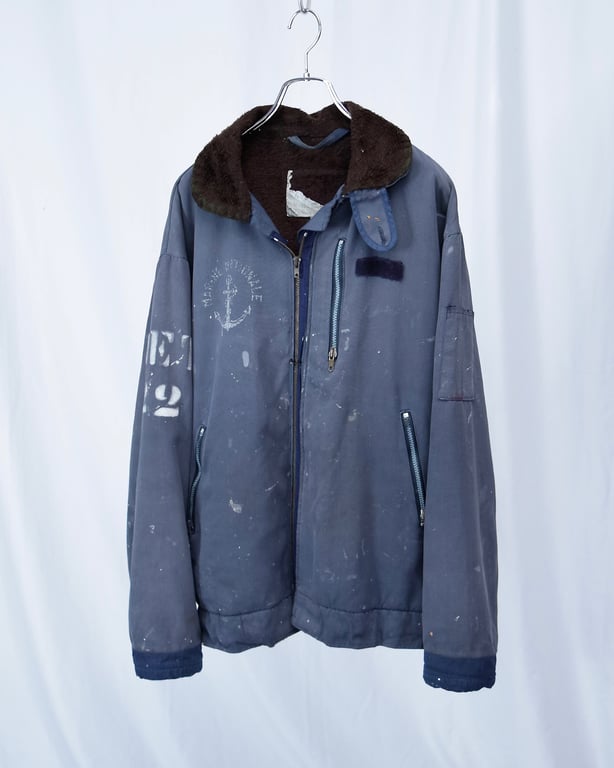 80年代 ミリタリージャケット（~80’s French military “marine nationale” deck jacket）
