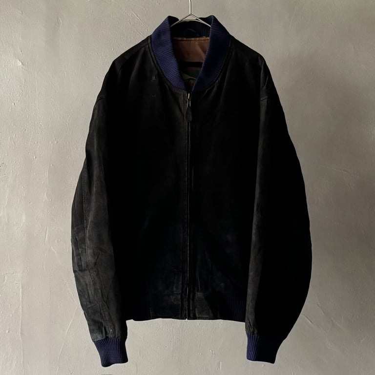 80s Field&stream leather blouson