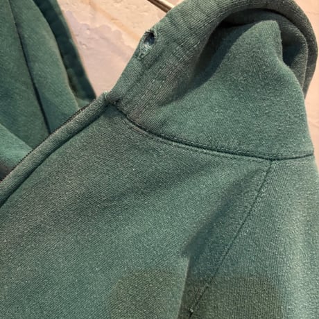 zip-up sweat hoodie “made in ROMANIA”