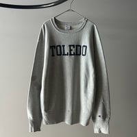 80s Champion reverseweave sweat shirt ″University of Toledo″
