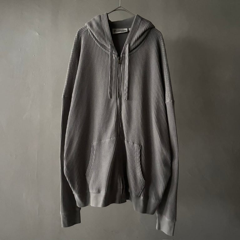 パーカー（No boundaries waffle zip-up hoodie）