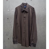 ~00’s KENZO HOMME iridescent cotton dress shirt