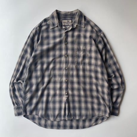 オンブレチェックシャツ | STORES