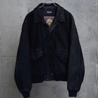 90’s Wilsons type A-2 nubuck leather jacket