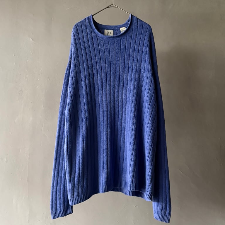 00s GAP roll neck cotton knit sweater