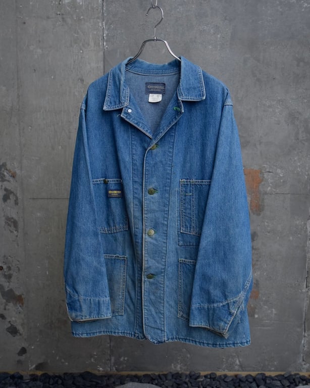 70年代 ワークジャケット（70’s OSHKOSH denim chore jacket）