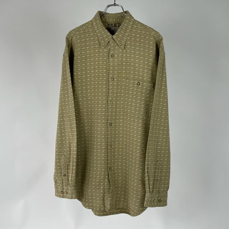 90s THE TERRITORY AHEAD cotton B/D shirt