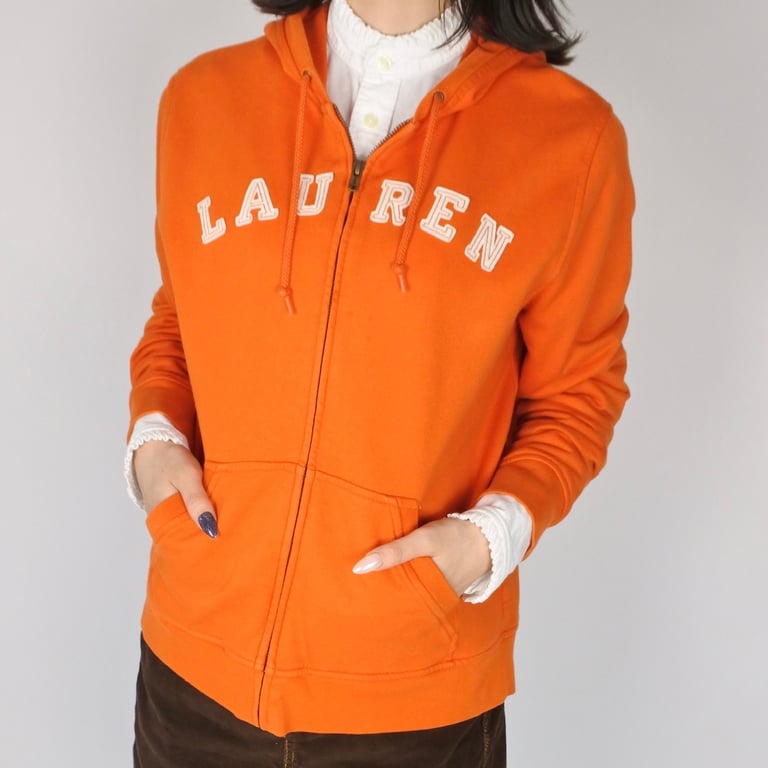 パーカー（Lauren Jeans co. logo zip hoodie）