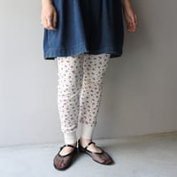 Flower pattern thermal leggings