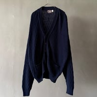90s Victoria dry goods cotton knit cardigan
