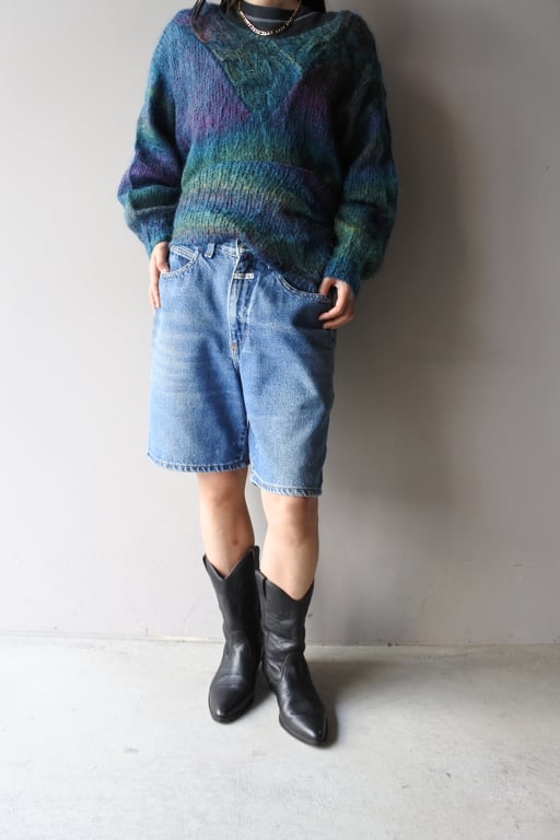 ショートパンツ（Marithé François Girbaud denim shorts）