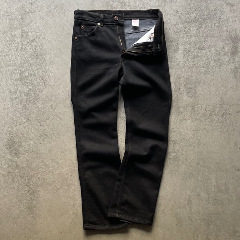 1994 Levi's 517  yarn-dyed black stretch pants｜リーバイス