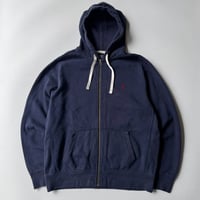 Ralph Lauren zip up hoodie sweat “navy”