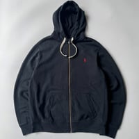 Ralph Lauren zip up hoodie sweat “black”