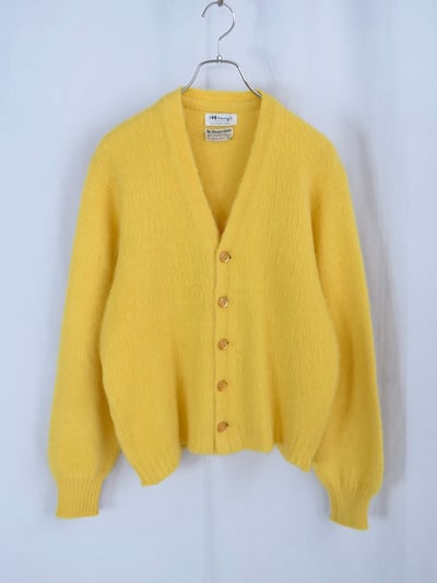 60年代 カーディガン（60’s Lord Jeff "The Baggy Shag" shaggy mohair knit cardigan）