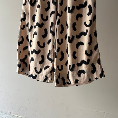 a new day paint pattern wide easy pants