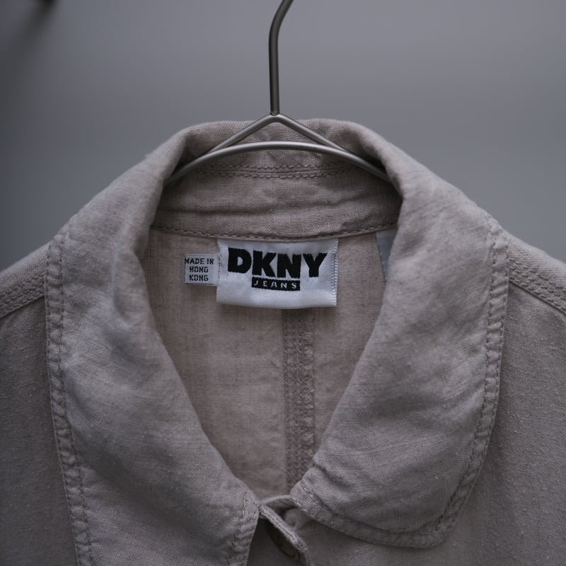 90s DKNY jeans linen coverall | sui & shara
