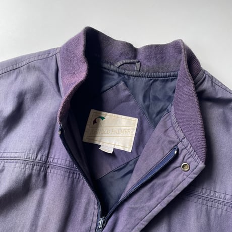 90s ARNOLD PALMER "Fade" cup-shoulder jacket