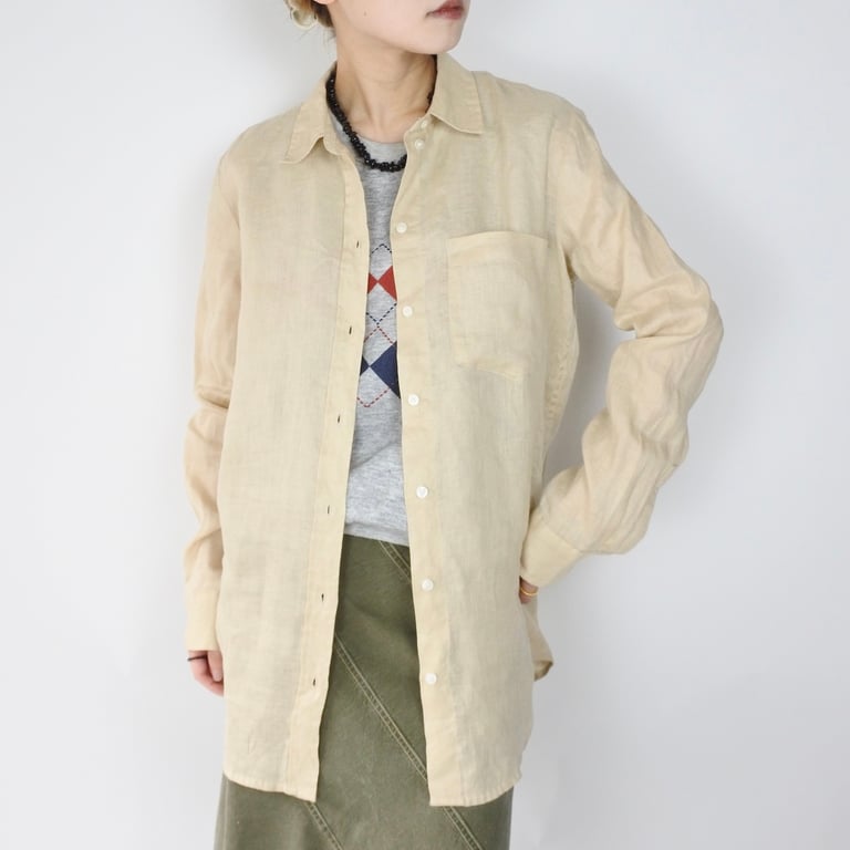 Gap linen L/S shirt