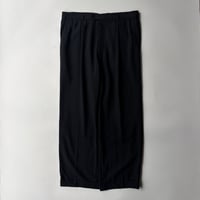 ARMANI stripe summer wool slacks