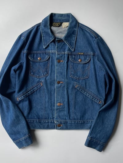80年代 ラングラー デニムジャケット（80s Wrangler "126MJ" denim trucker jacket）