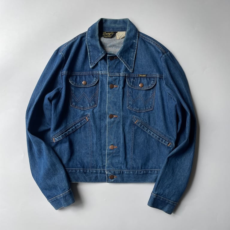 80s Wrangler "126MJ" denim trucker jacket