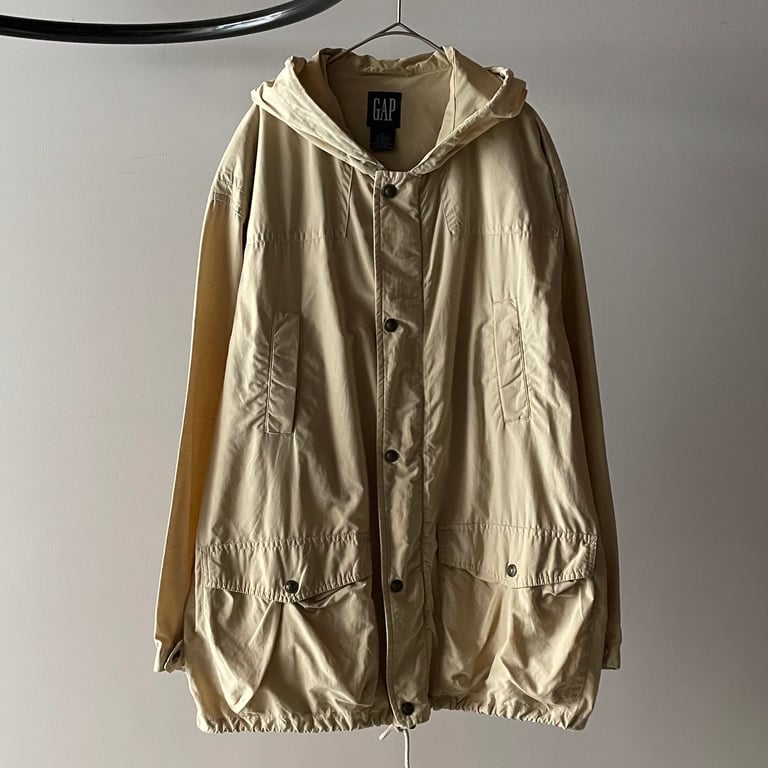 90s GAP cotton×nylon mountain parka｜ギャップ