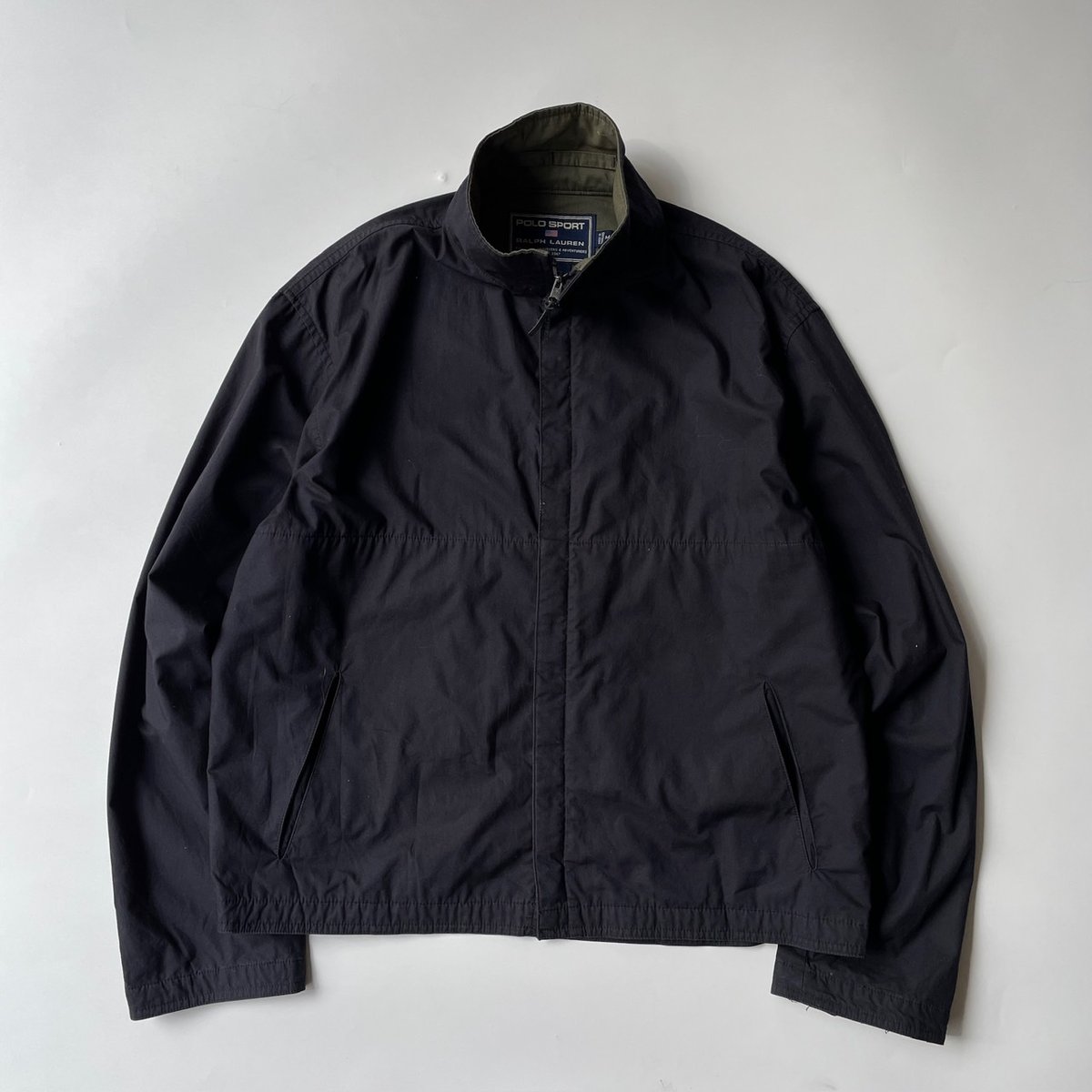 90s POLO SPORT double zip cotton jacket | sui