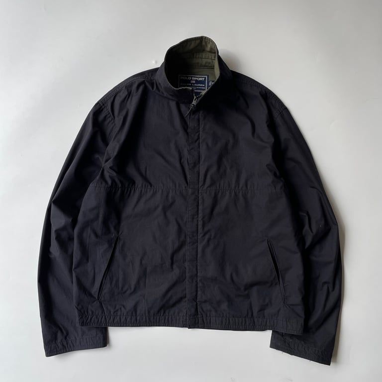 90s POLO SPORT  double zip cotton jacket