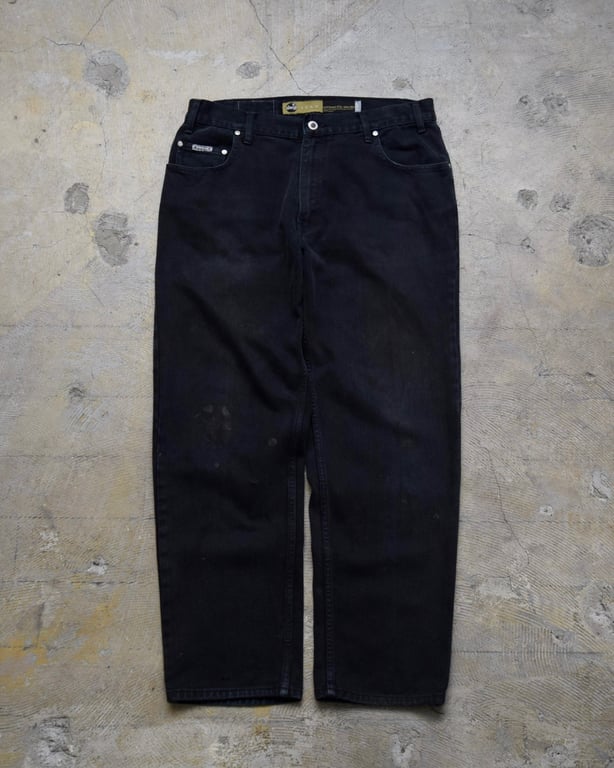 ’94 LEVI'S silvertab “LEAN” black denim pants｜リーバイス