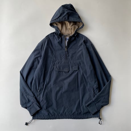 90s OLD NAVY cotton×nylon anorak "Navy"