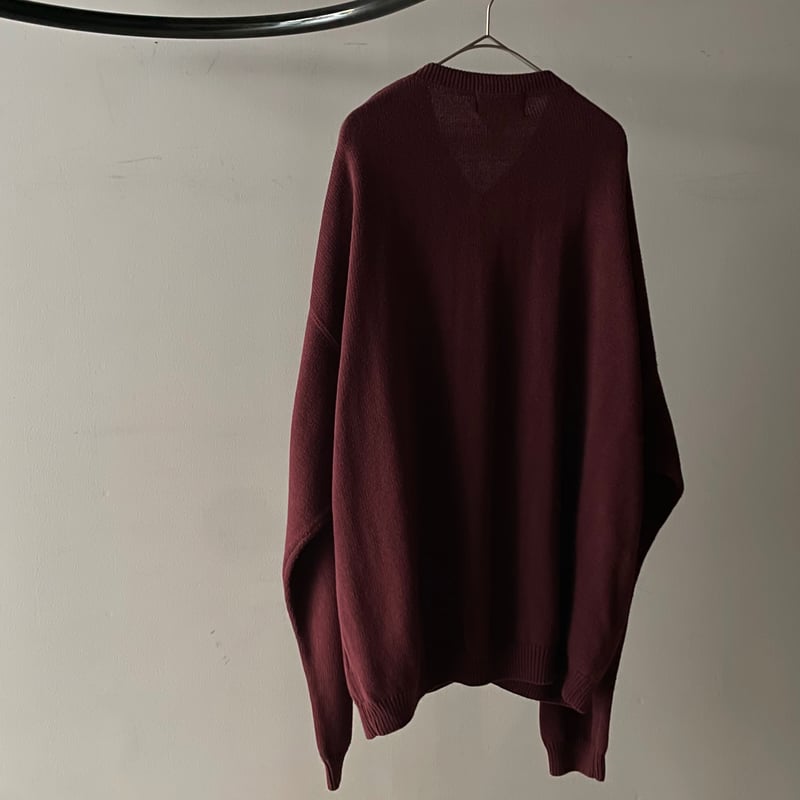 90s〜 Eddie bauer cotton henley neck knit | sui