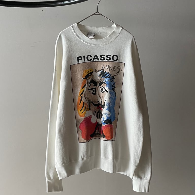 1995 Picasso art sweat shirt ″Portraits imaginaires″