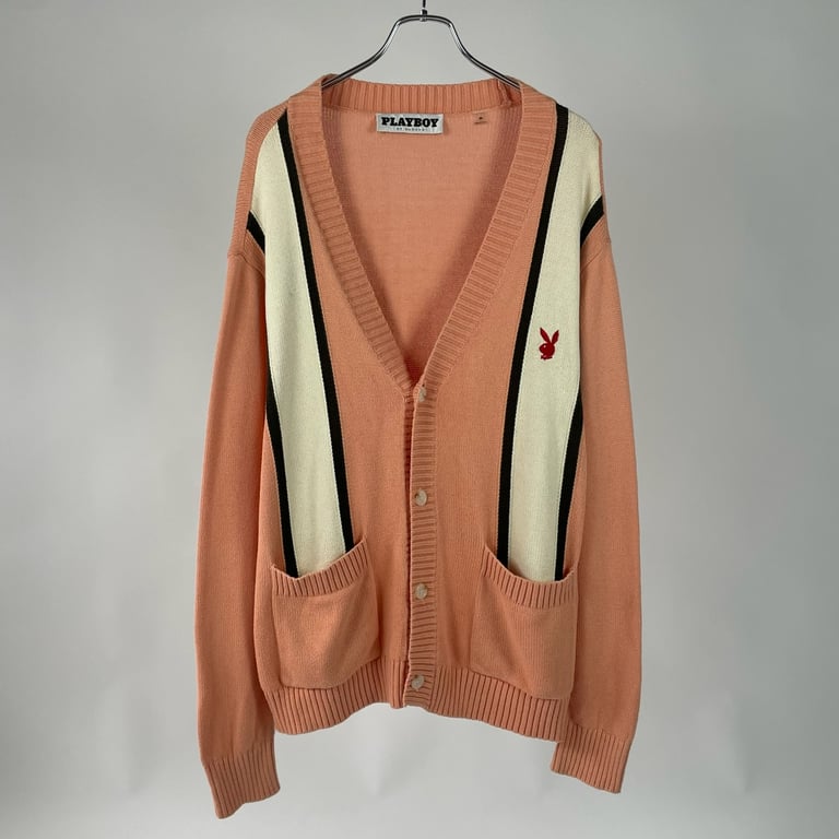 PLAYBOY cotton knit cardigan