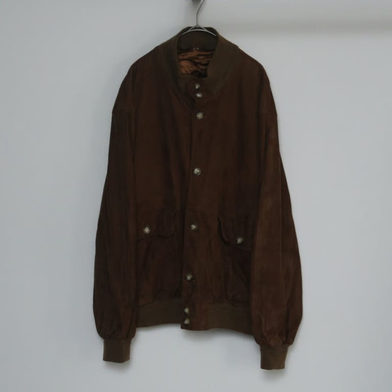90年代 レザージャケット（90s A-1 type suède leather jacket）