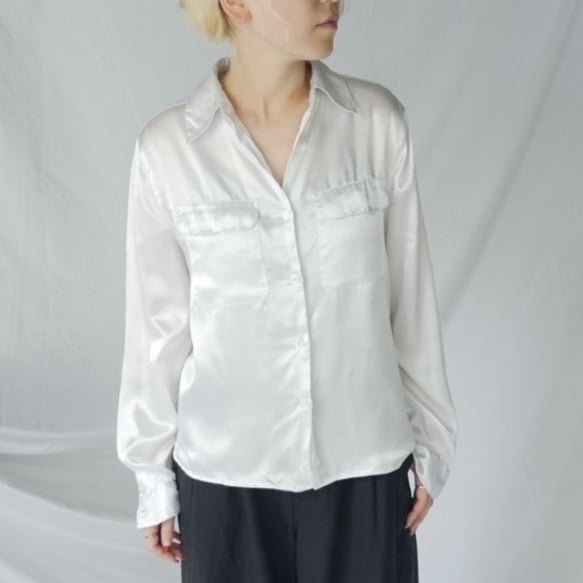 Croft & Barrow L/S satin shirt