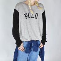 Polo Ralph Lauren 2tone logo L/S tee
