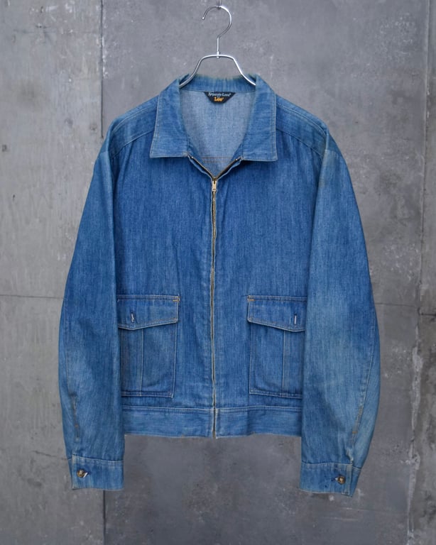 70年代 リー デニムジャケット（70’s “Separate-Lees by Lee”  zip-up cotton/poly denim jacket）