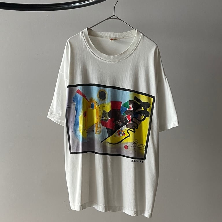 90s Kandinsky art print tee