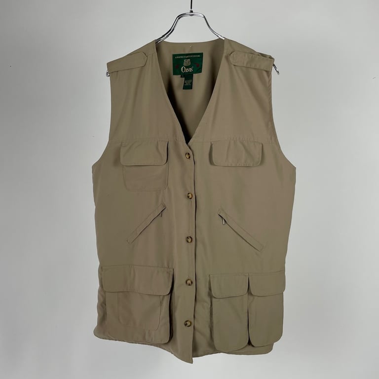 ORVIS fake suède vest