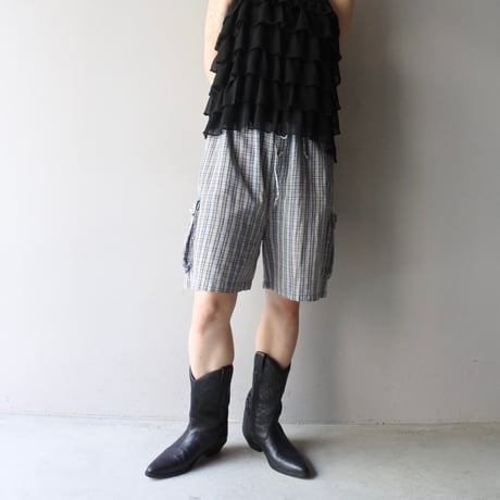 Lee plaid cargo easy shorts