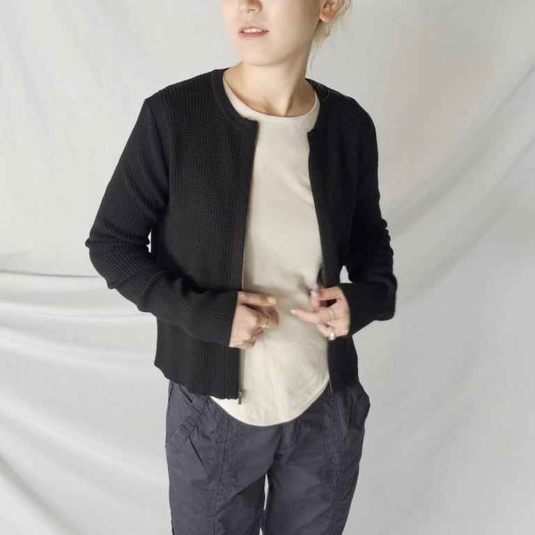 バナナリパブリック カーディガン（BANANA REPUBLIC L/S knit cardigan）