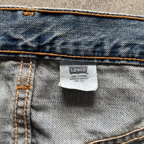 00s Levi's 501 denim pants ″Made in Mexico″
